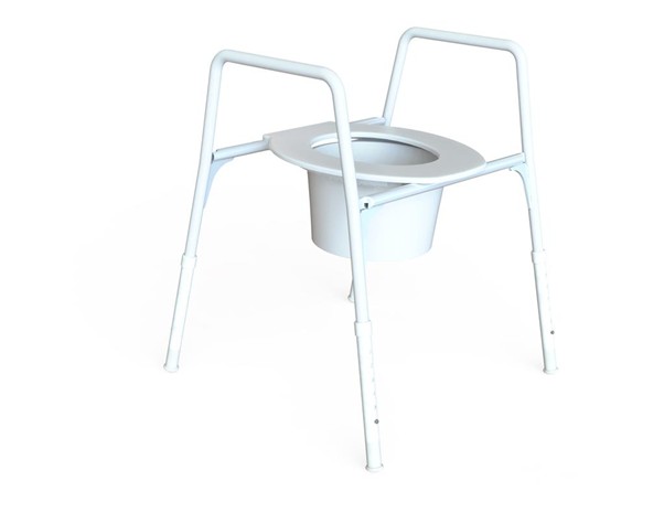 Maxi Over Toilet Frame White