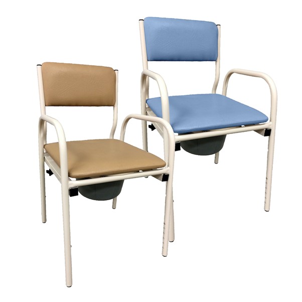 Eco Bedside Commode Removable Adjustable Seat Depth - Fawn