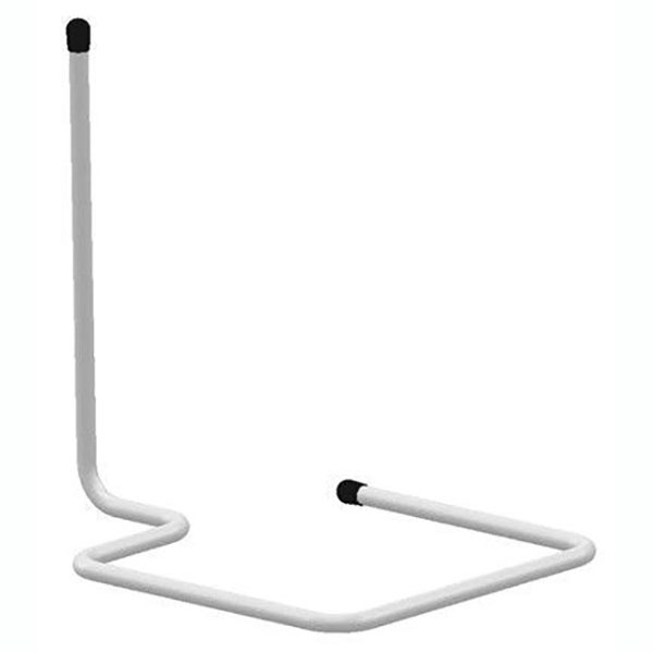 King Cobra Bed Pole, Rail Height 650mm, White