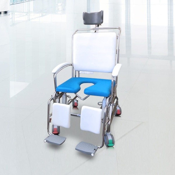 Electric Tilt In Space Mobile Shower Commode
