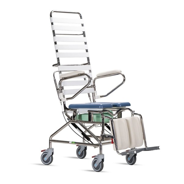 Kcare Shower Commode - Attendant Propelled - Tilt