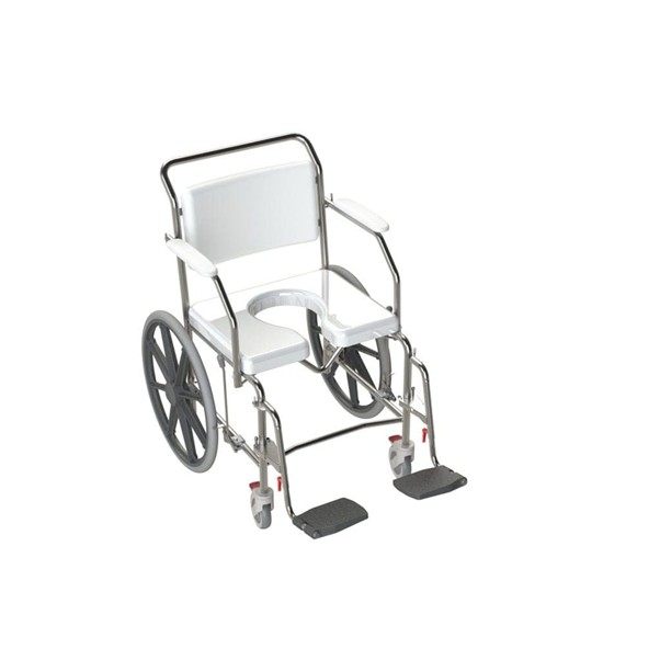 Maxi Shower Commode Self Prop Rear 650mm Wide