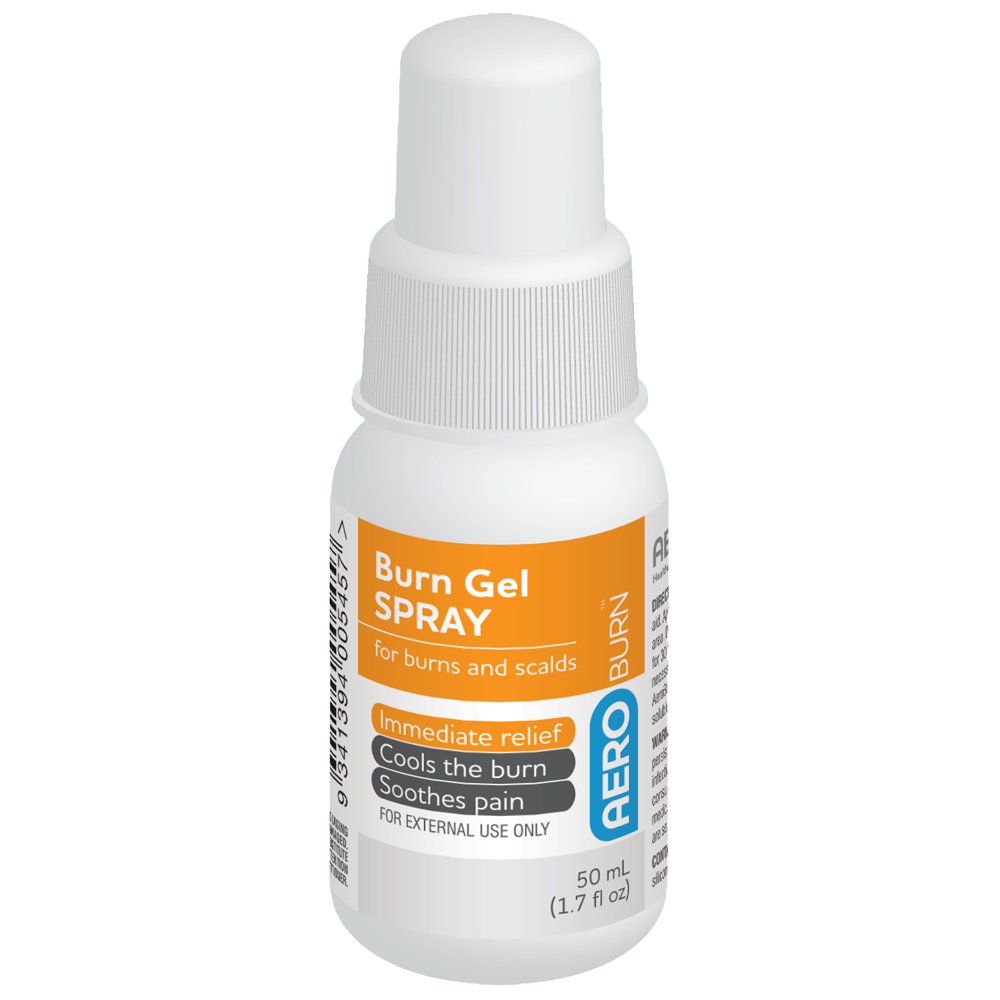 Burn Gel Spray Bottle 50ml