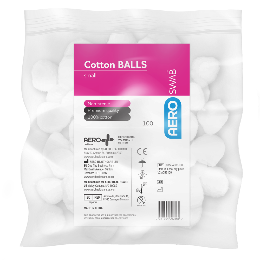 Small Cotton Balls ( Bag of 100 )