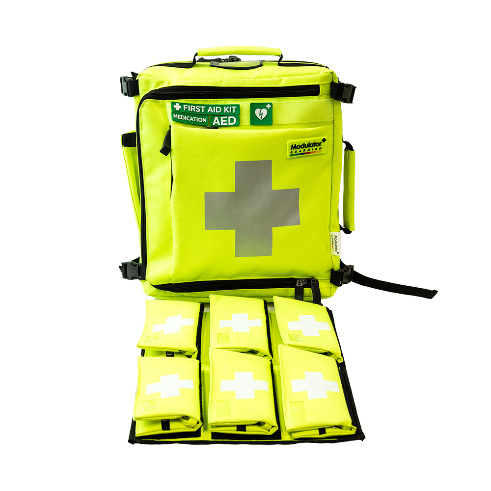 AEROKIT Modulator First Aid Kit Backpack w/ Allergy Medication Board 44 x 37 x 24cm