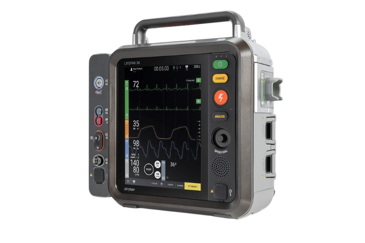 LIFEPAK 35 Defibrillator/Monitor - LP35 12L SPO2 TEMP IP (EDW)