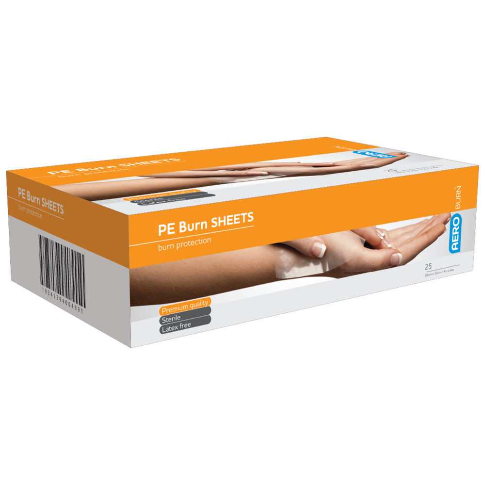 Polyethylene Burn Sheet  (Box of 25)