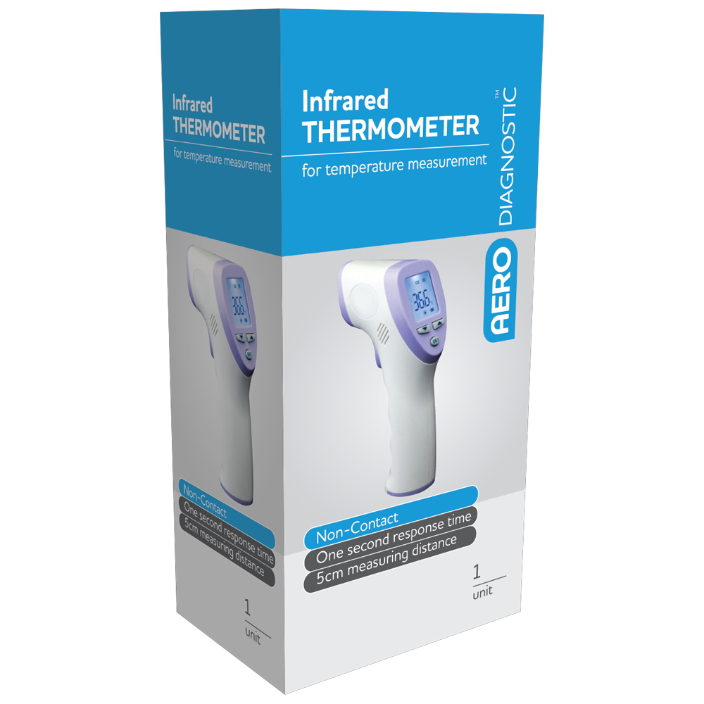 Pistol Grip Infrared Forehead Thermometer
