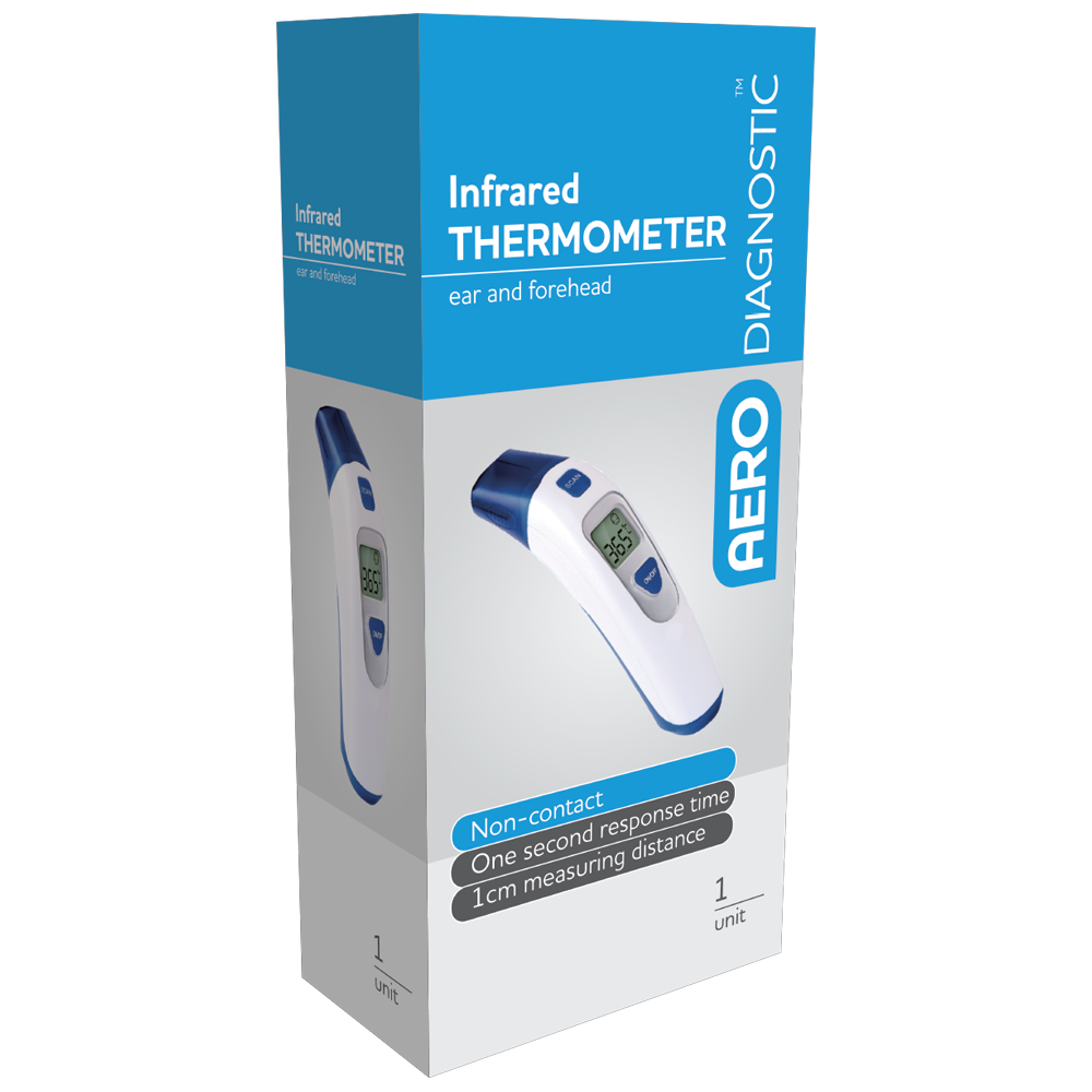 Infrared Ear and Forehead Thermometer