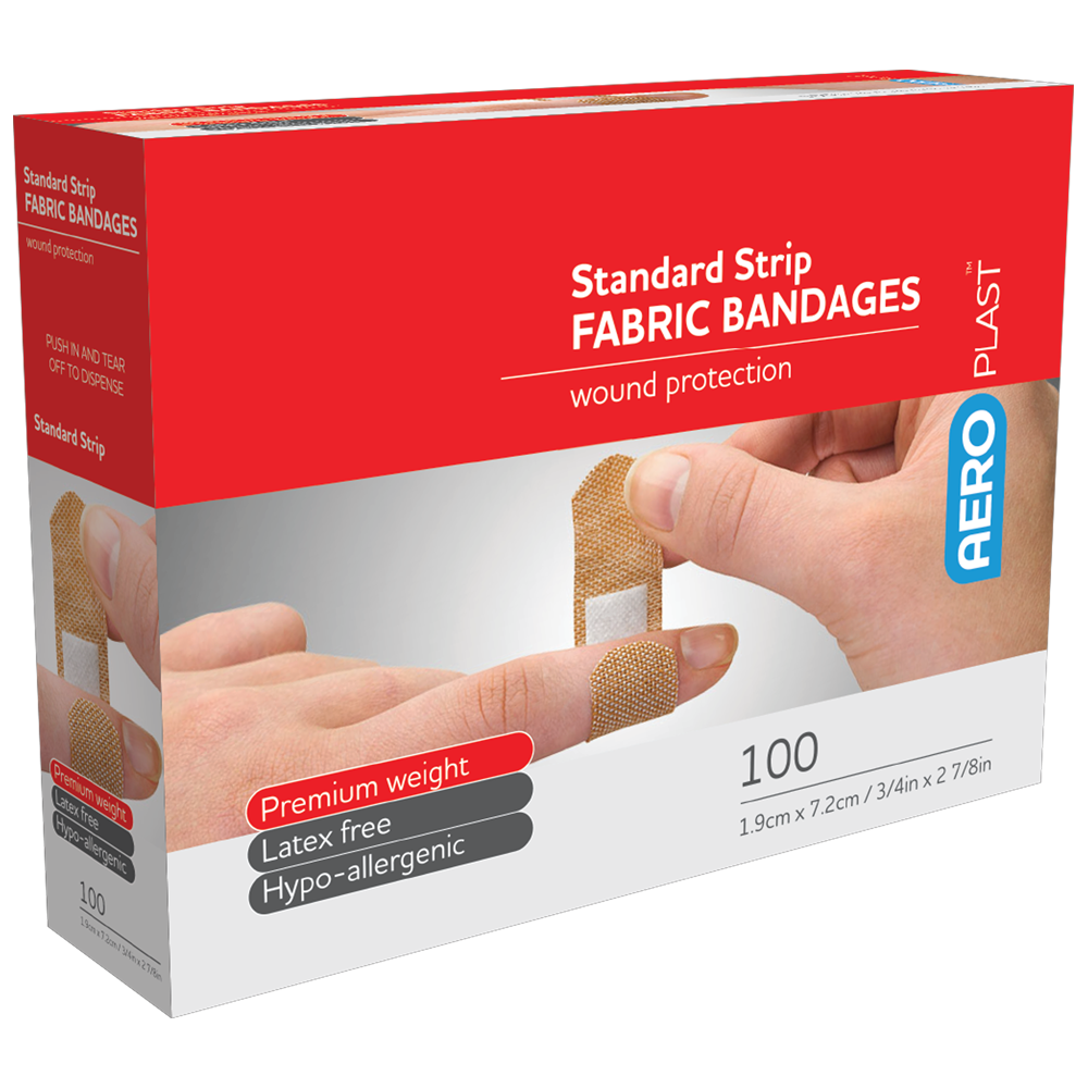 AEROPLAST Premium Fabric Standard Strip 7.2 x 1.9cm