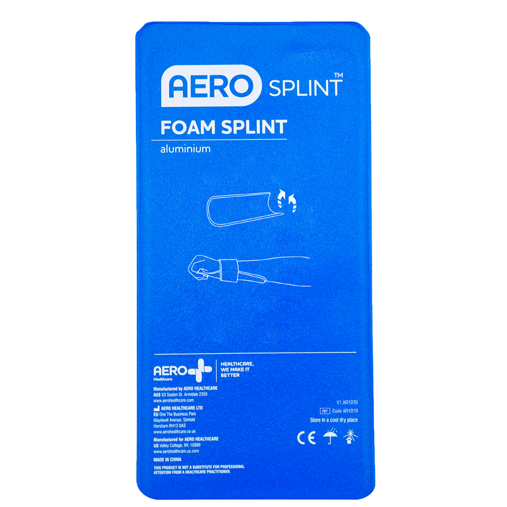 Flat Aluminium Foam Splint ( Various sizes)