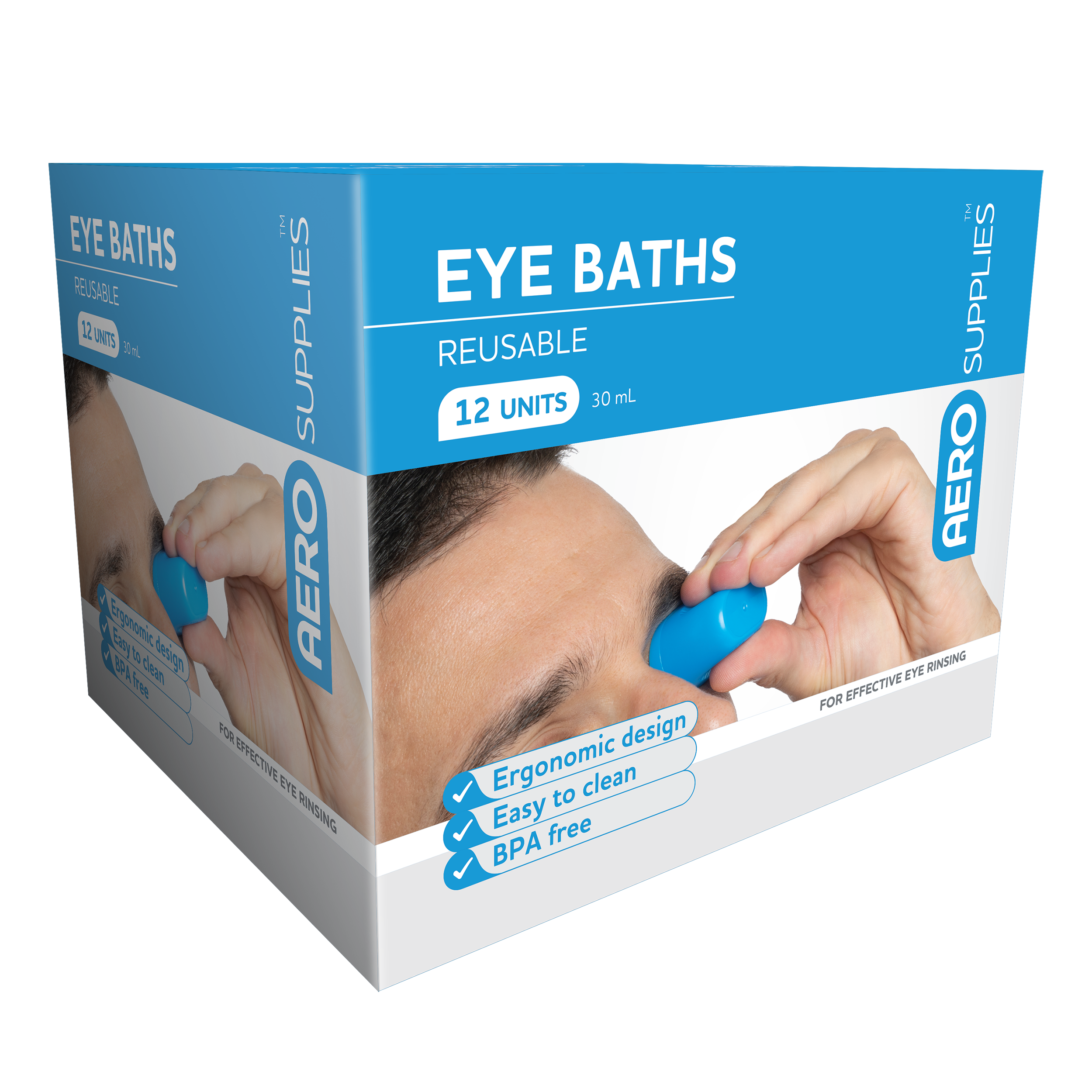 Reusable Eye Bath 30ml ( Box of 12 )
