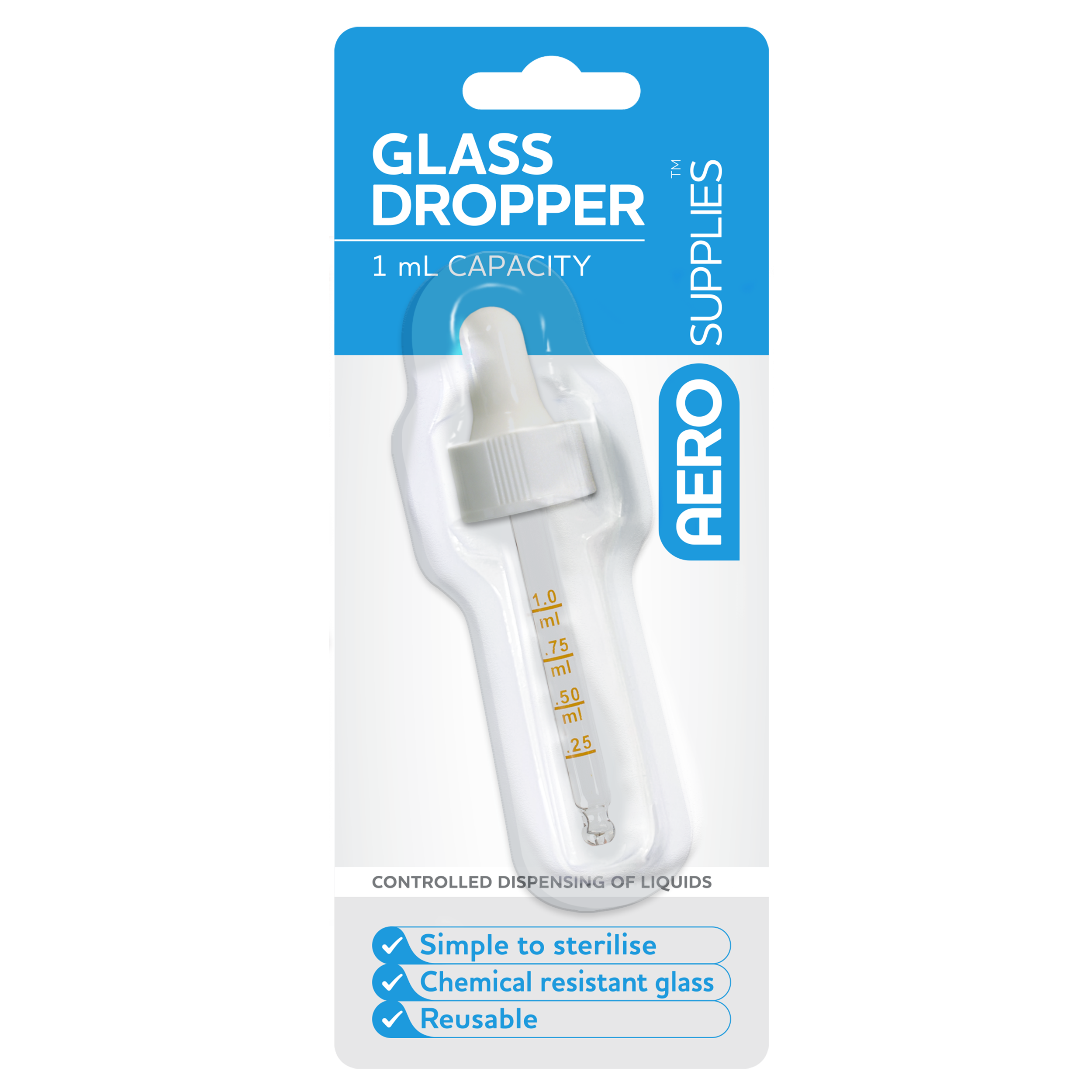 Glass Dropper ( 1 ml )