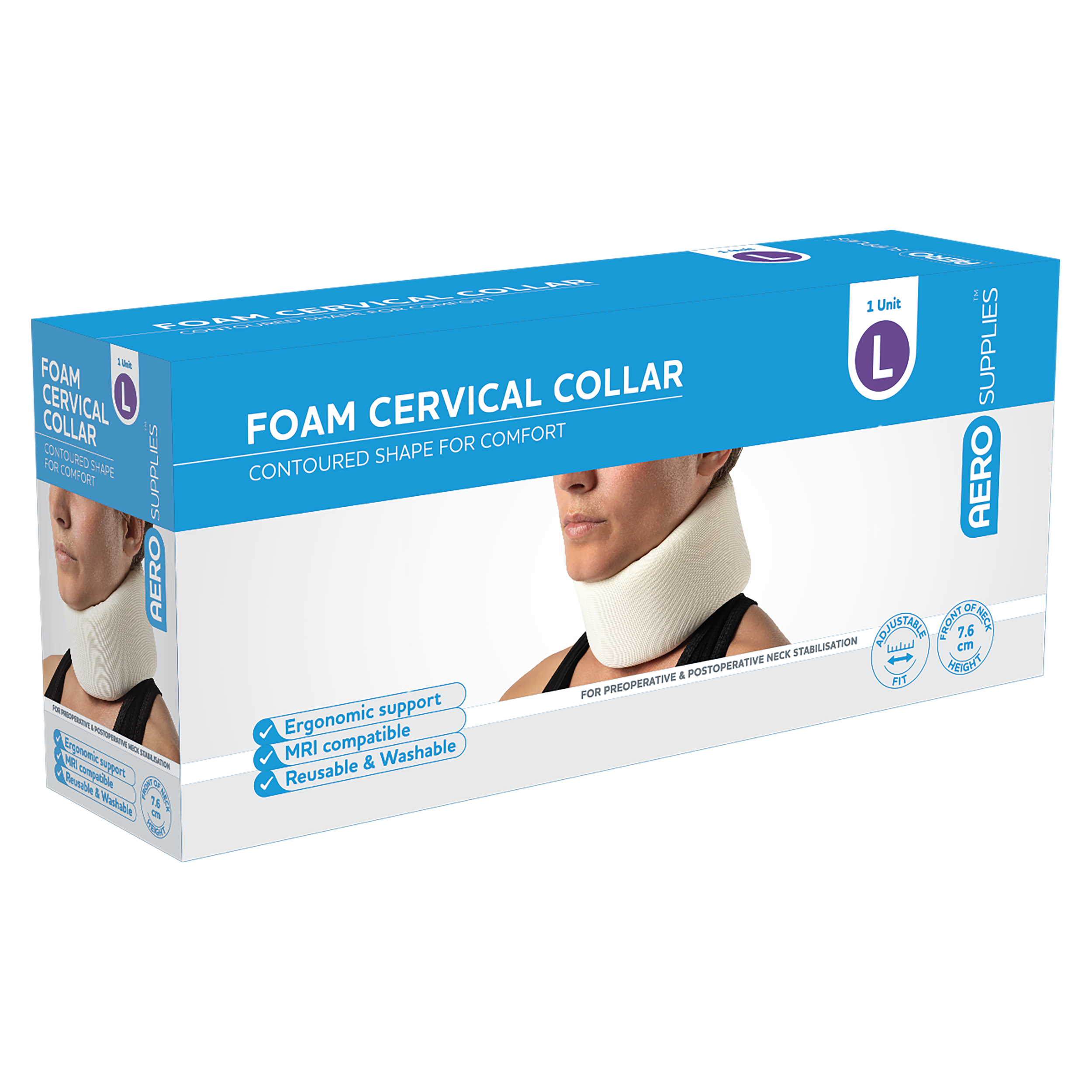 Foam Cervical Collar ( Various sizes )