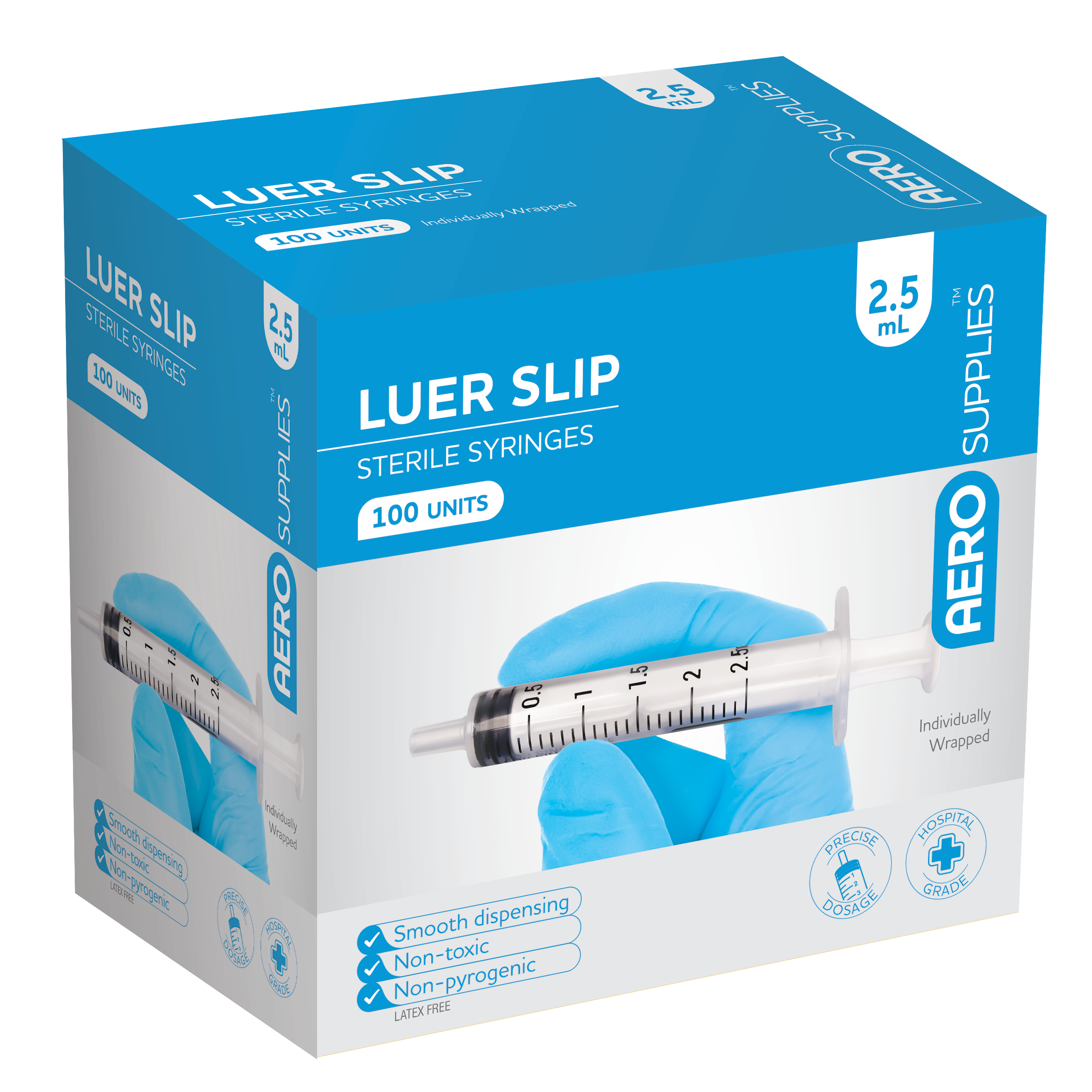 Luer Slip Syringe ( Box of 100)