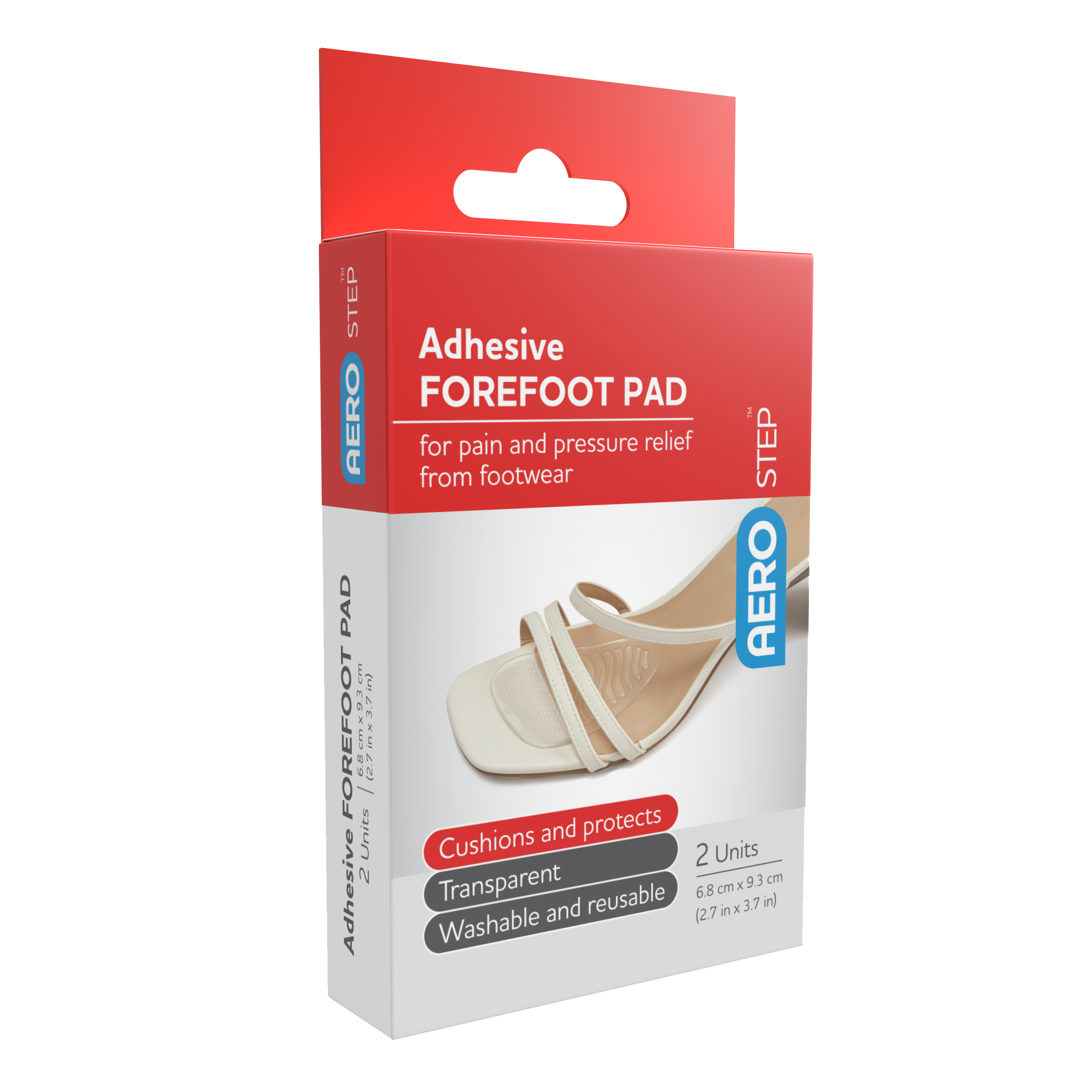 Adhesive Forefoot Pad 68 x 93mm ( Box of 2 )