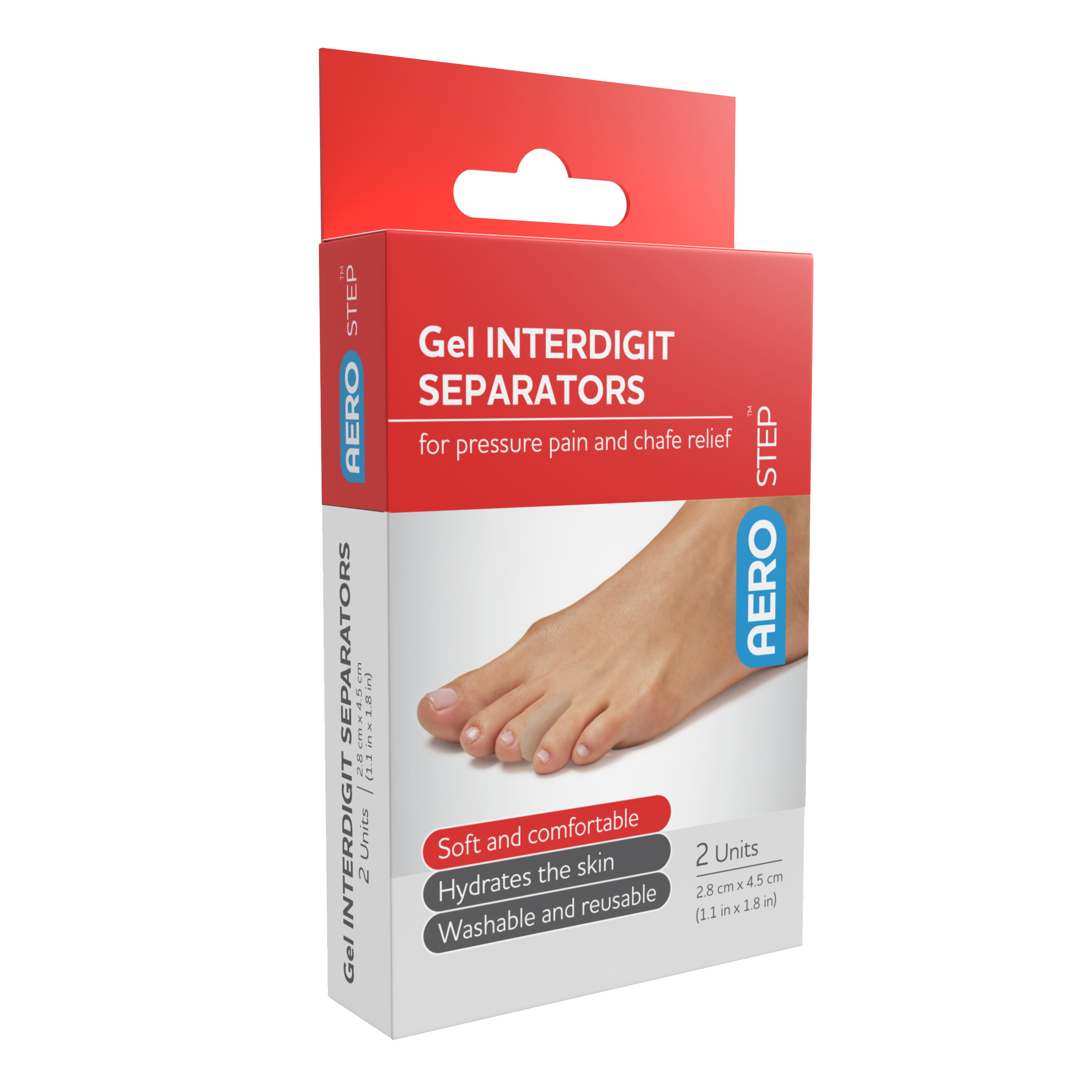Gel Interdigit Separators 28 x 45mm ( Box of 2 )