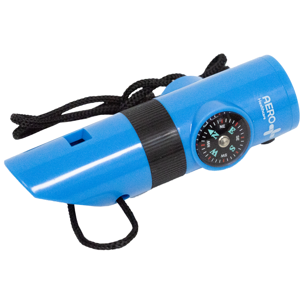 Survival Aid (Torch, Whistle, Mirror, Magnifying Glass, Compass)