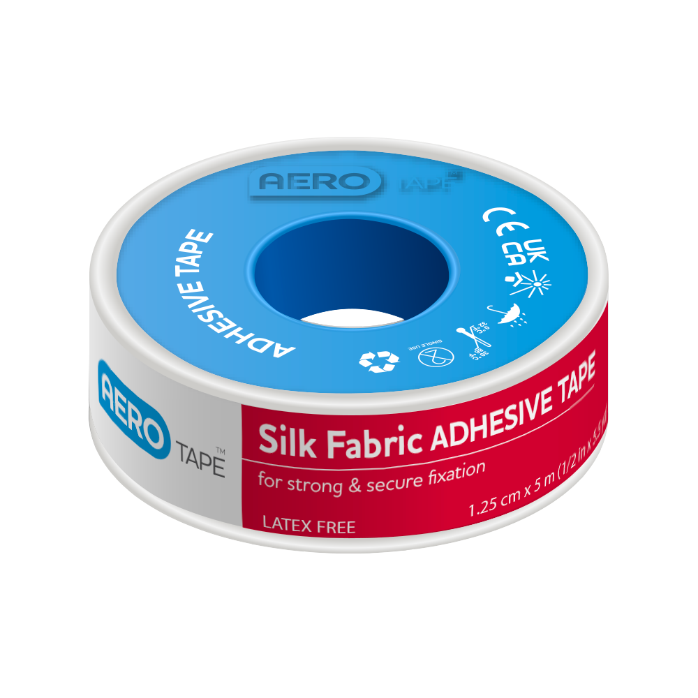 Silk Fabric Adhesive Tape (Various Sizes)