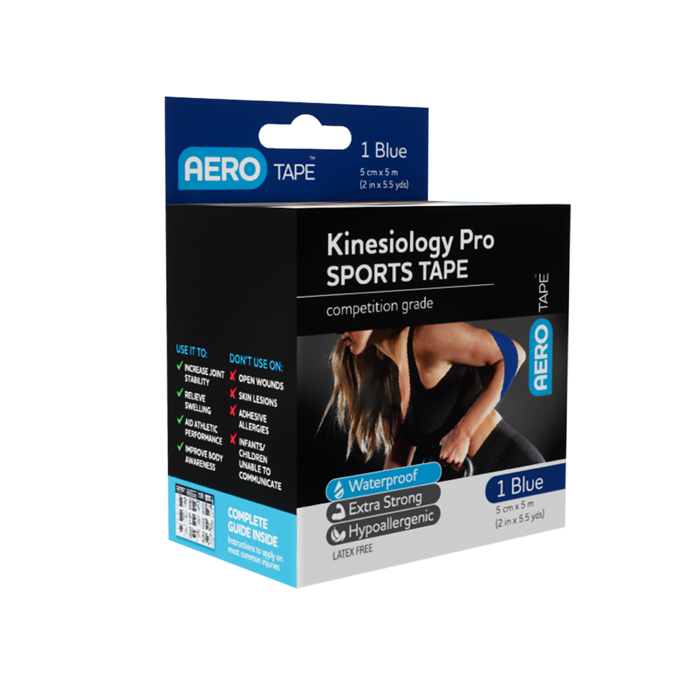 Kinesiology Tape (Blue, Black or Tan)