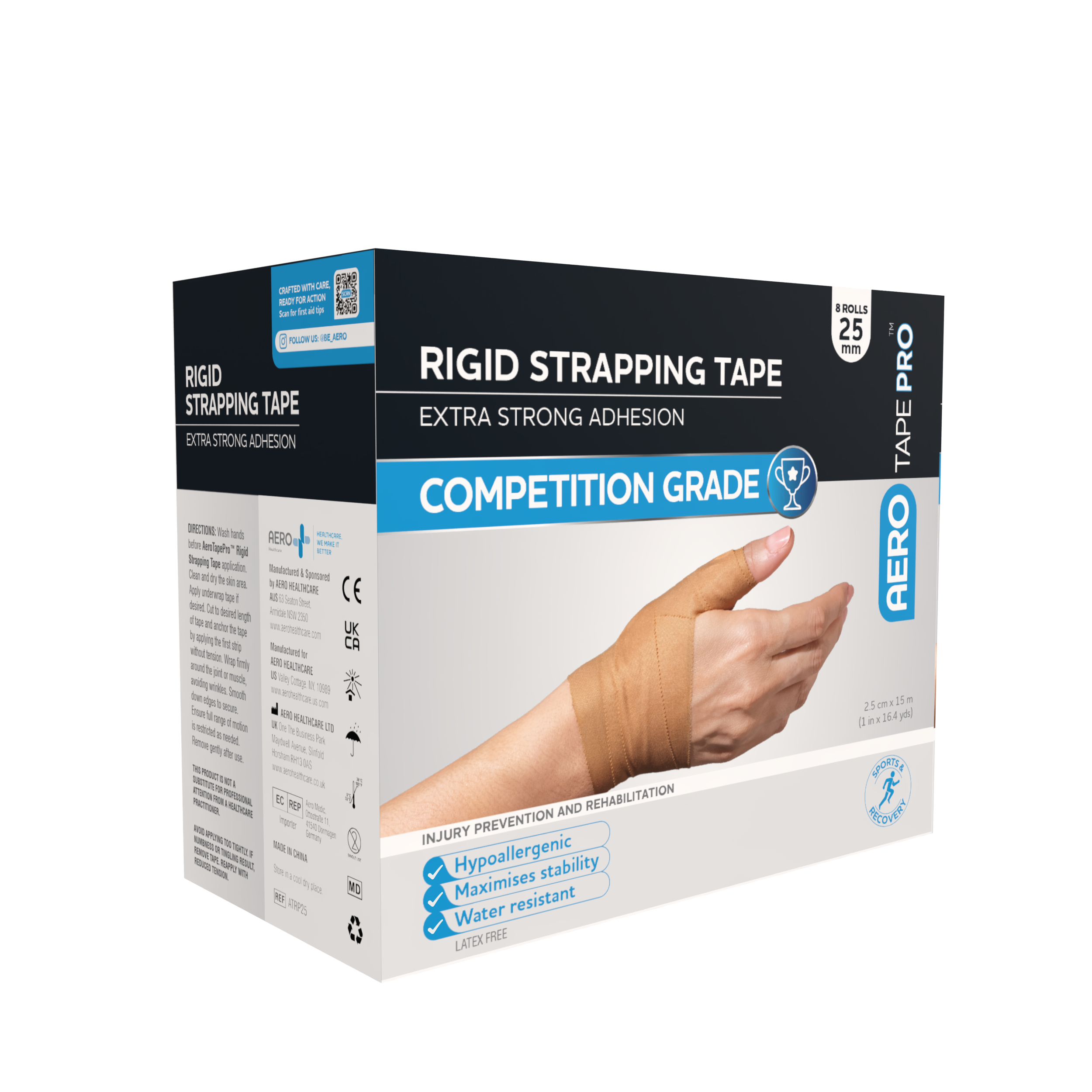 Rigid Strapping Tape (Various Sizes)