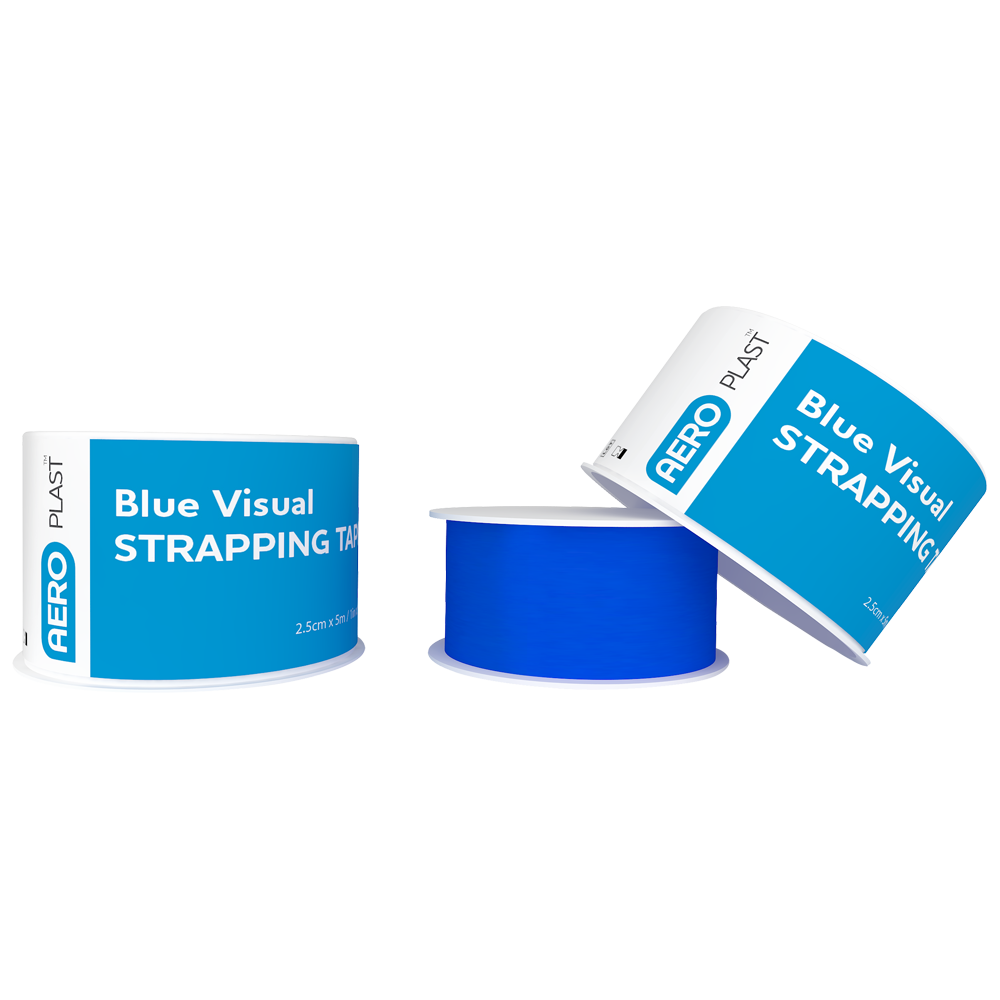 Visual Strapping Tape 2.5cm x 5M (Box of 12)