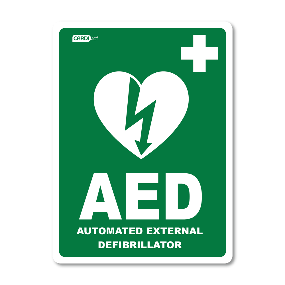 AED Sticker (22.5 x 30cm)