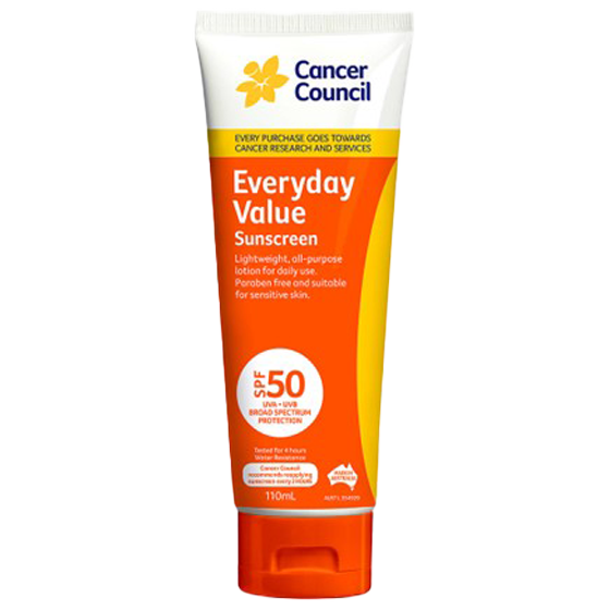 CANCER COUNCIL SPF50 Everyday Value Sunscreen Tube