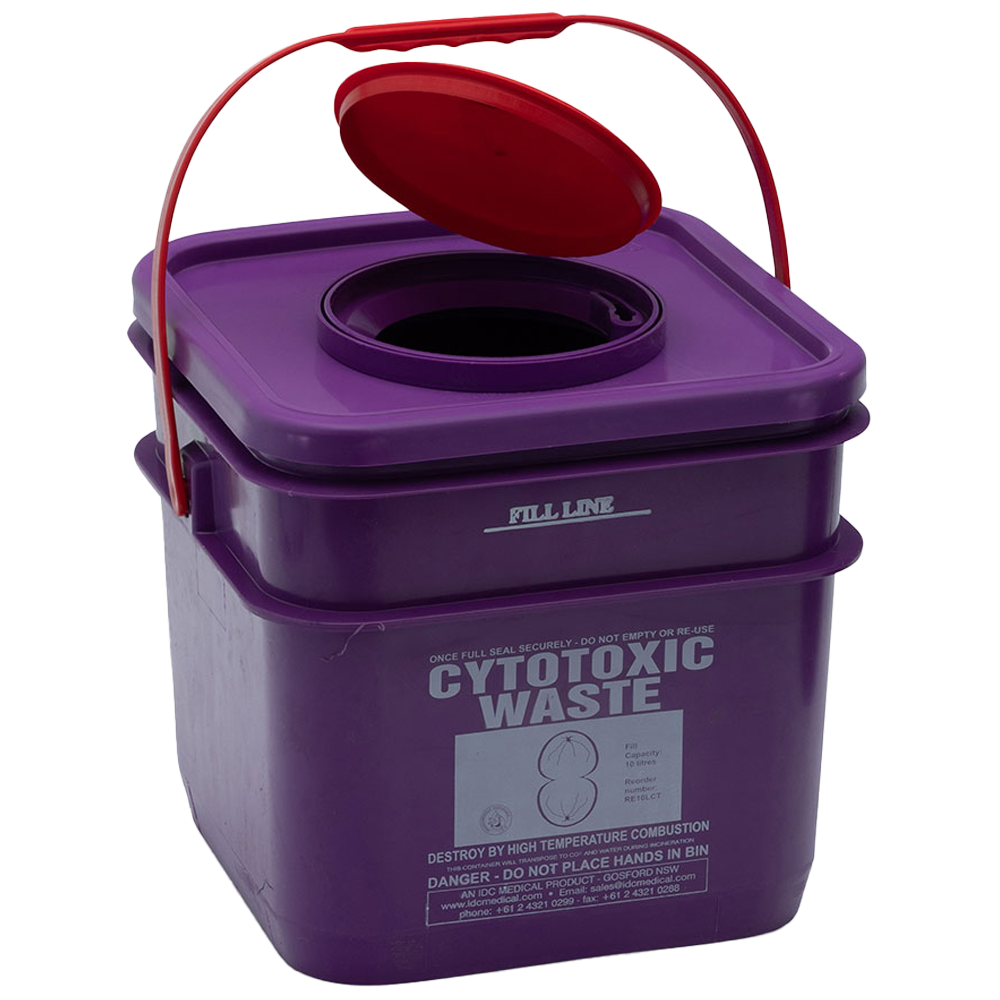 AEROHAZARD Cytotoxic Disposal Container