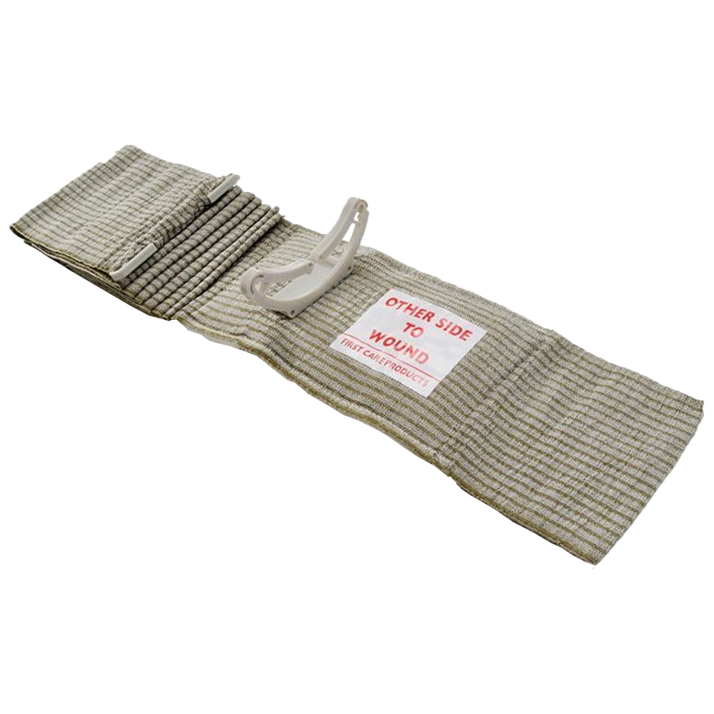 FIRSTCARE Military Trauma & Hemorrhage Control Bandage (Green)