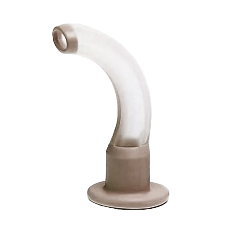 Brown Adolescent Sterile Guedel Airway Size 1 (ISO 6.5)