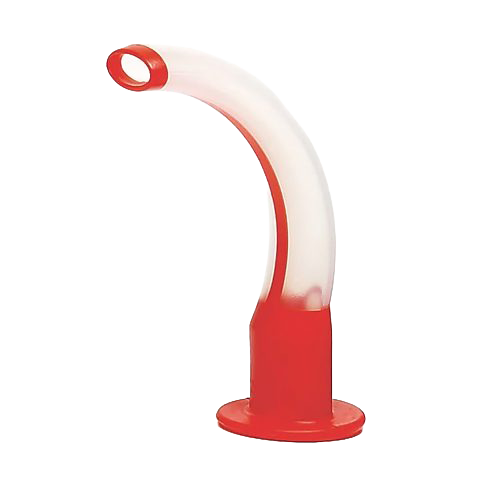 Red Adult Sterile Guedel Airway Size 4 (ISO 10.0)