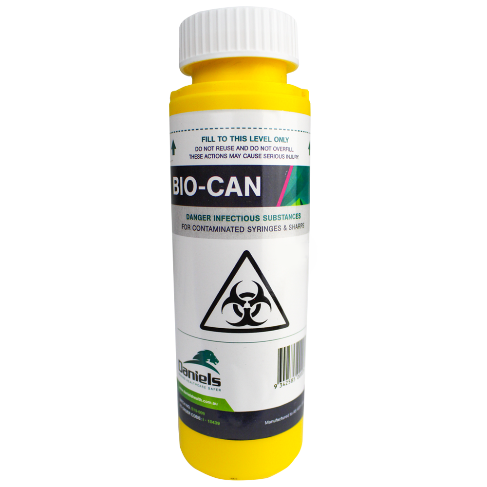 AEROHAZARD Sharps Disposal Container