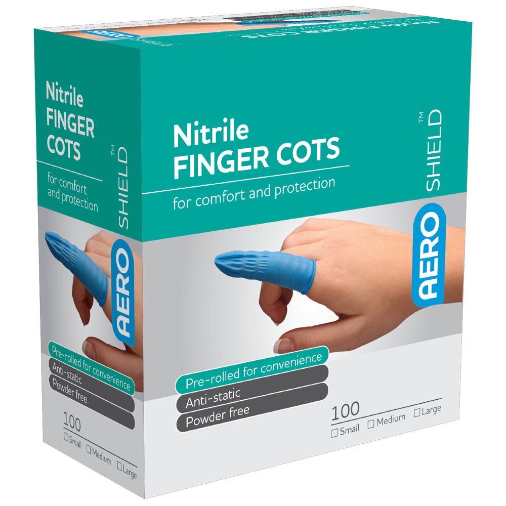 Nitrile Finger Cots (various sizes)