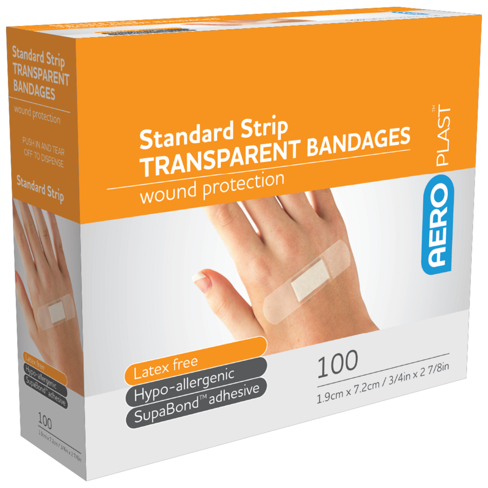 Transparent Standard Strip ( 7.2 x 1.9cm )
