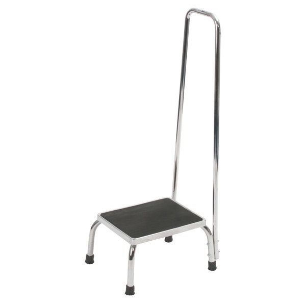 Step Stool with Hand Rail
