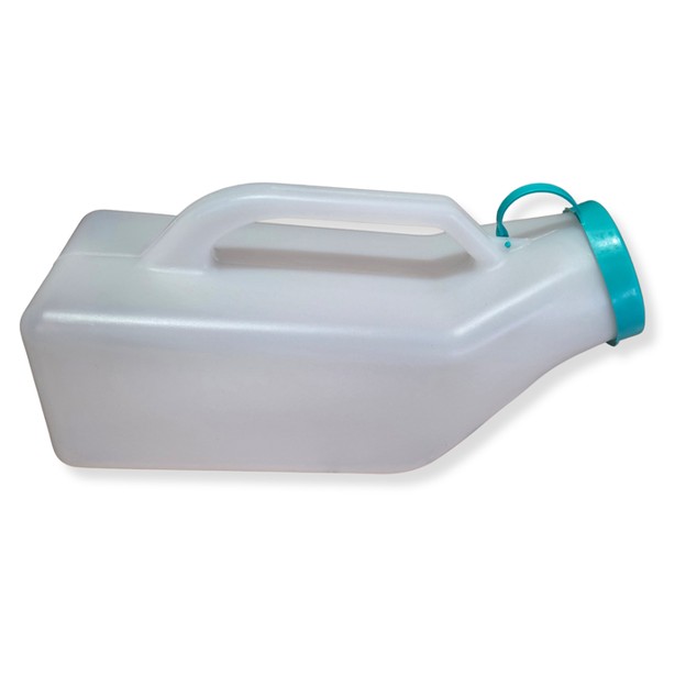 Male Urinal Bottle with Snap-On Cap (1000ml)