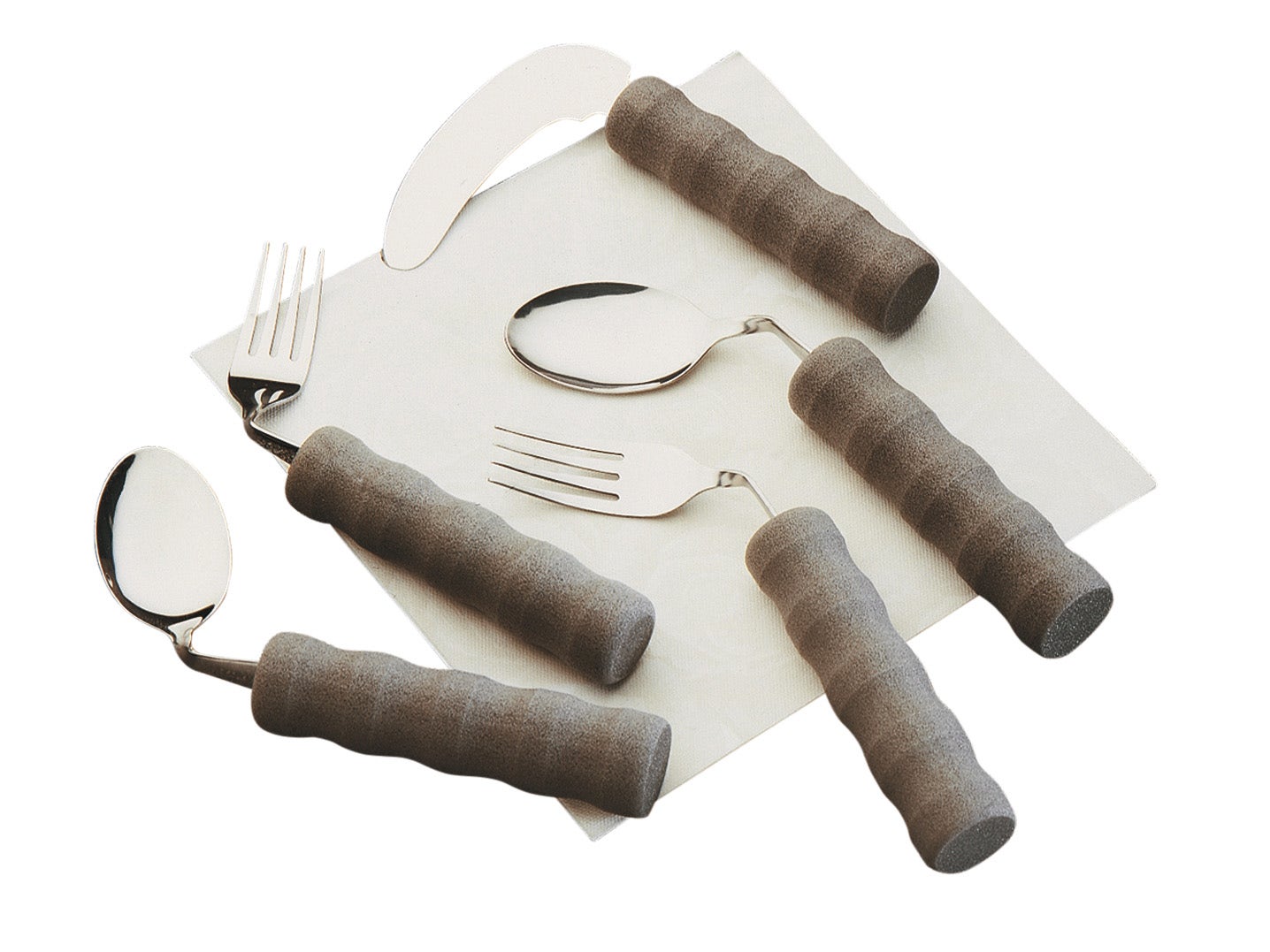 Lightweight Foam Handled Angled Cutlery (Various Types)