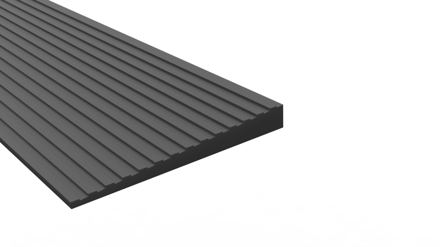 RUBBER WEDGE RAMPS NON SLIP SURFACE DURABLE RUBBER MATERIAL CAN BE TRIMMED TO SIZE