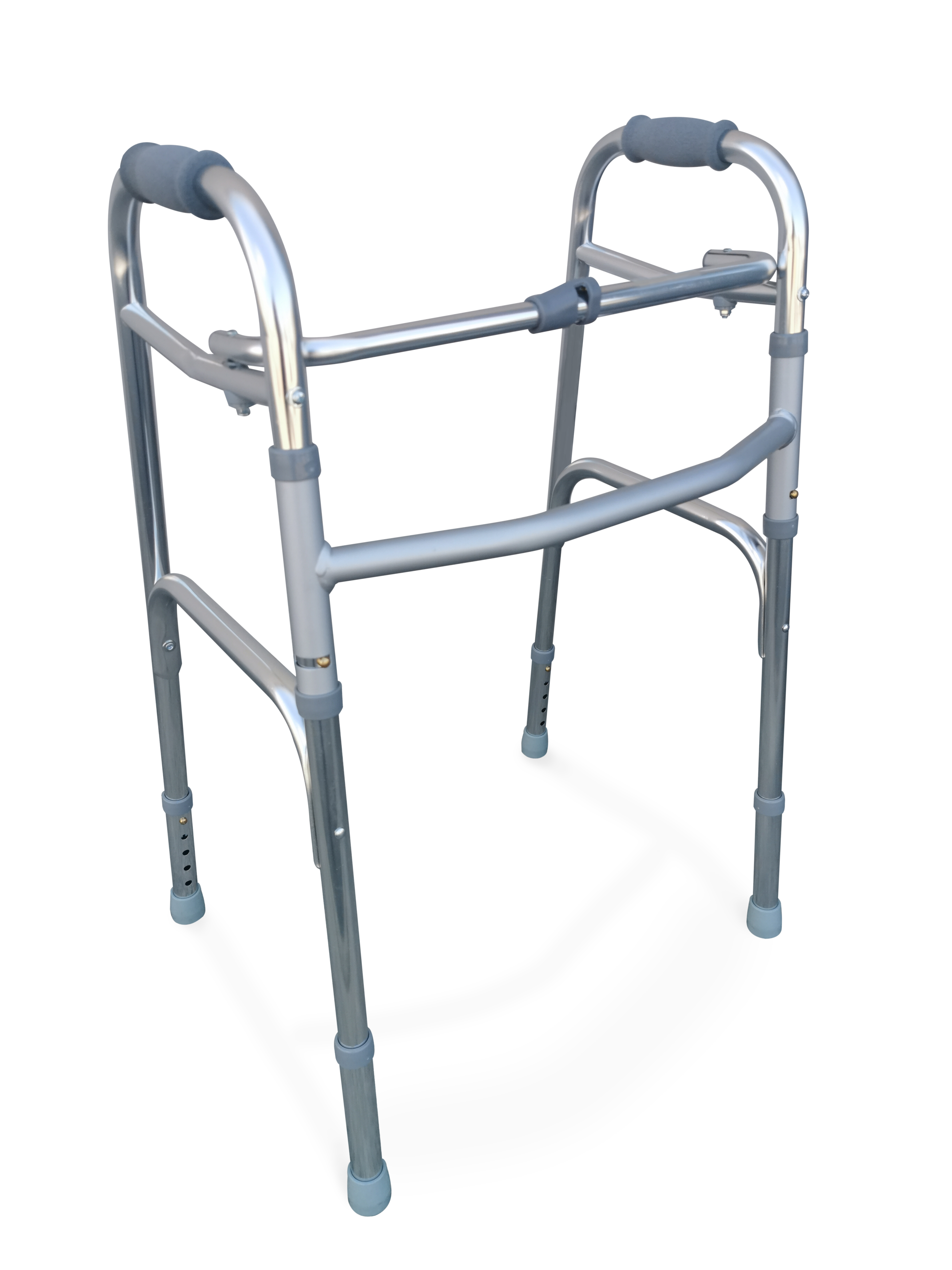 WALKER ALUM FOLDING WITH FOAM GRIP