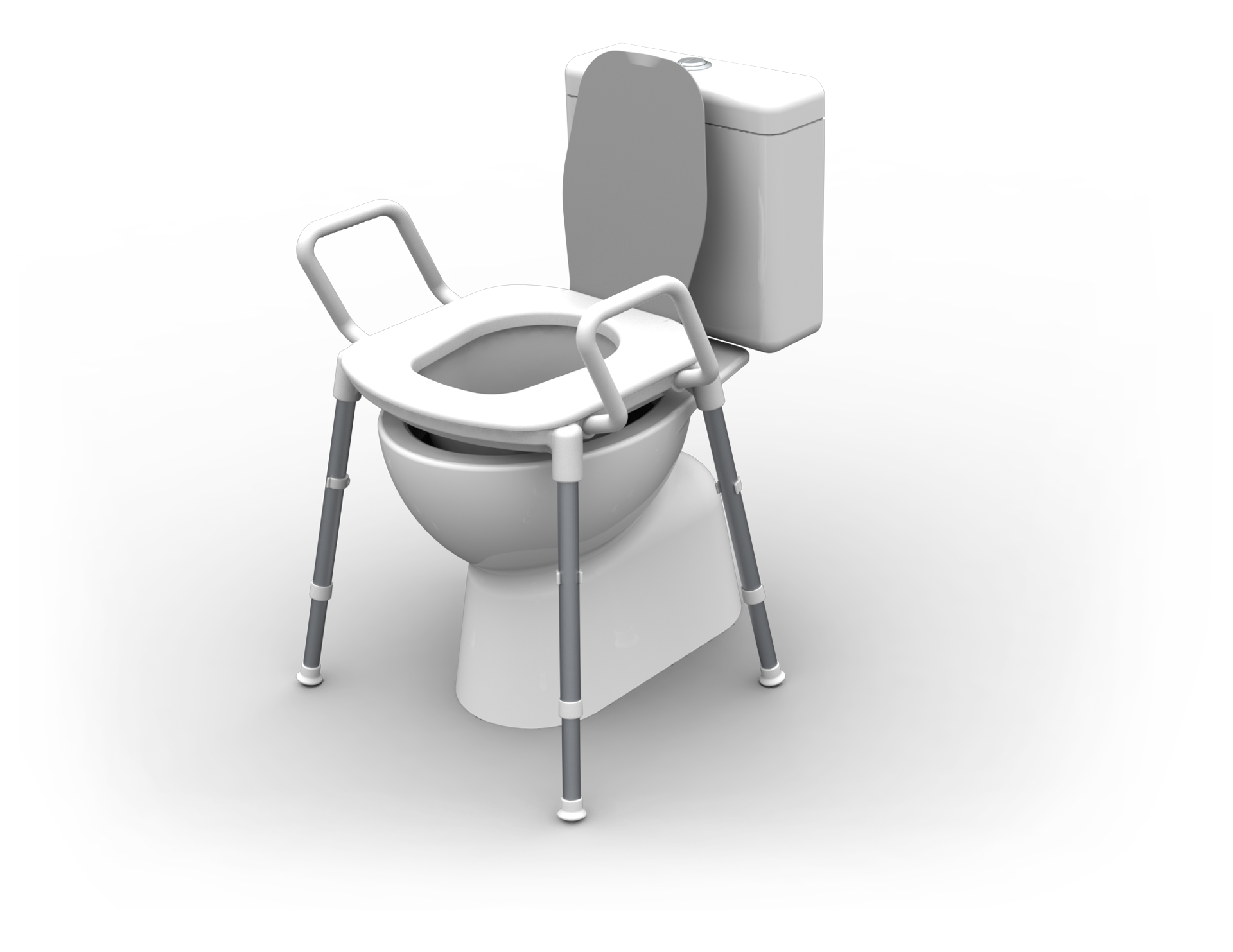 Space Saver Toilet Seat Raiser  Designed for your bathroom needs - Aust Standards Tested