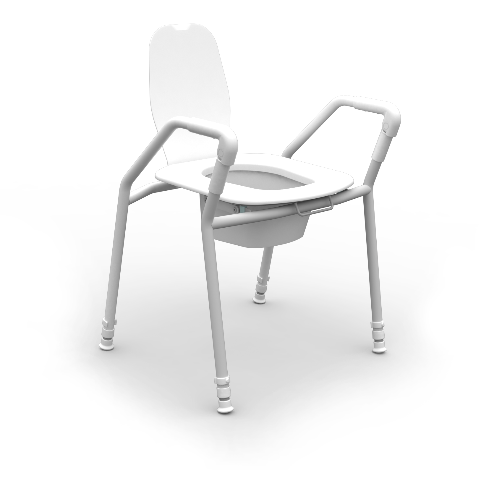 FOLDING TOILET SEAT RISER