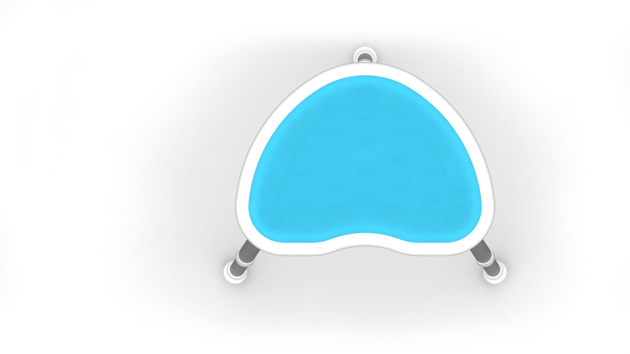 COMFI GEL SPACE SAVER SHOWER CHAIR GEL PAD
