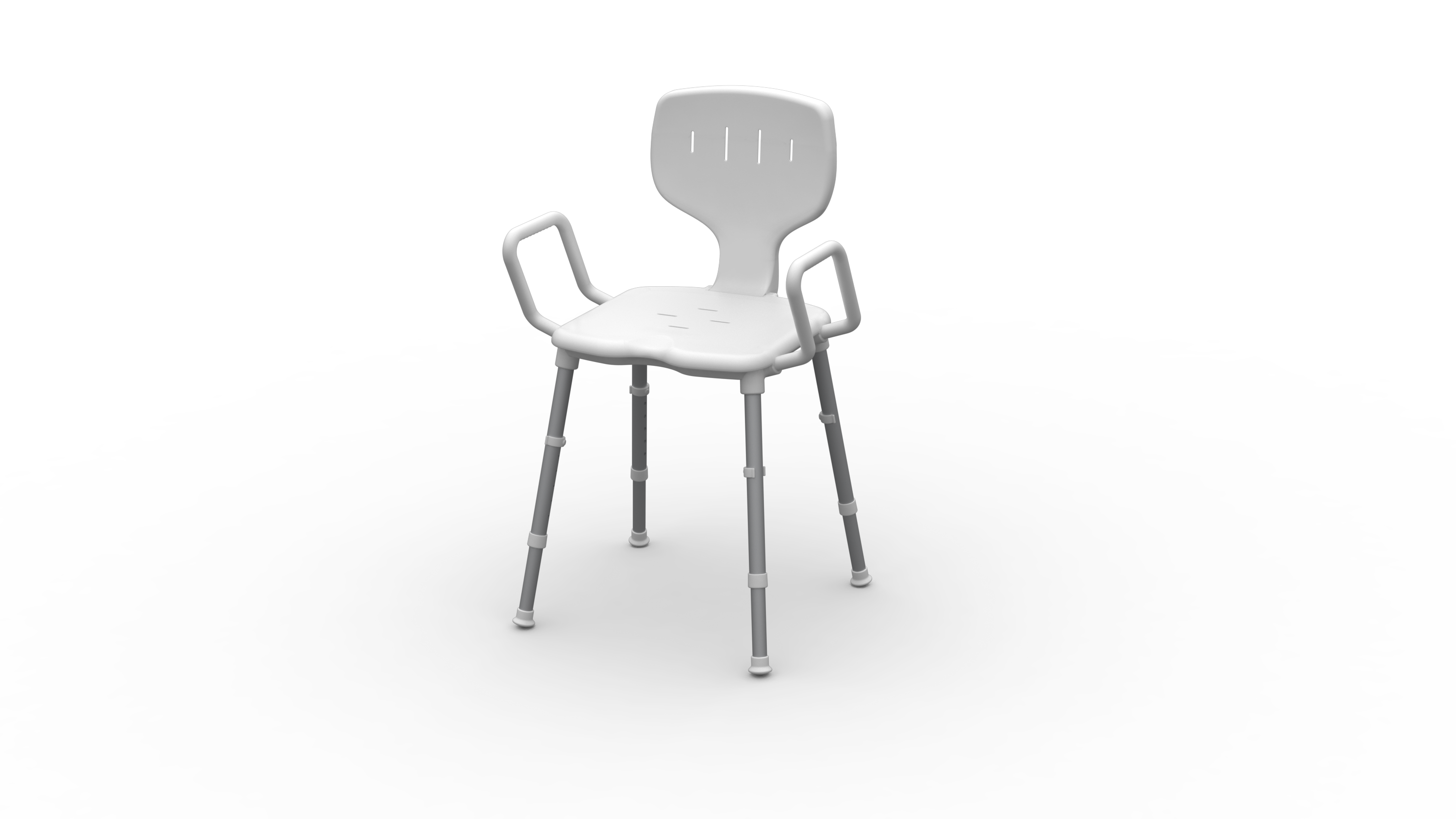 Space Saver Shower Chair Designed for your bathroom needs - Aust Standards Tested