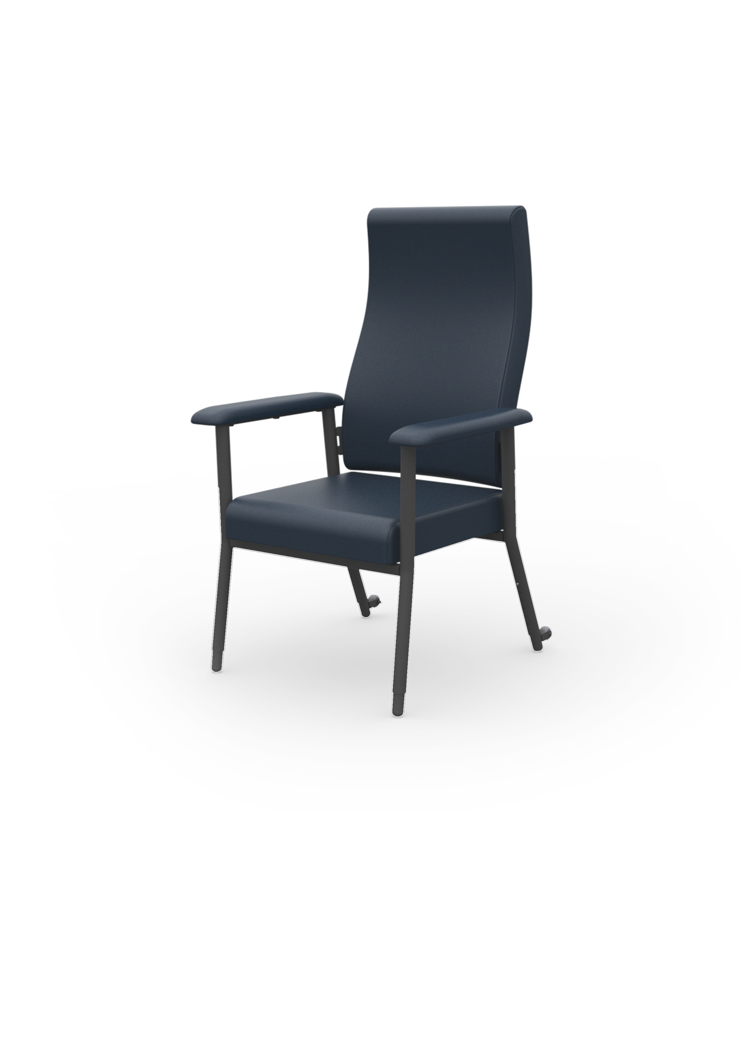 KATIE HIGH BACK CHAIR  MODERN STYLING ADJUSTABLE SEAT HEIGHT, CONTOURED COMFORT BACKREST