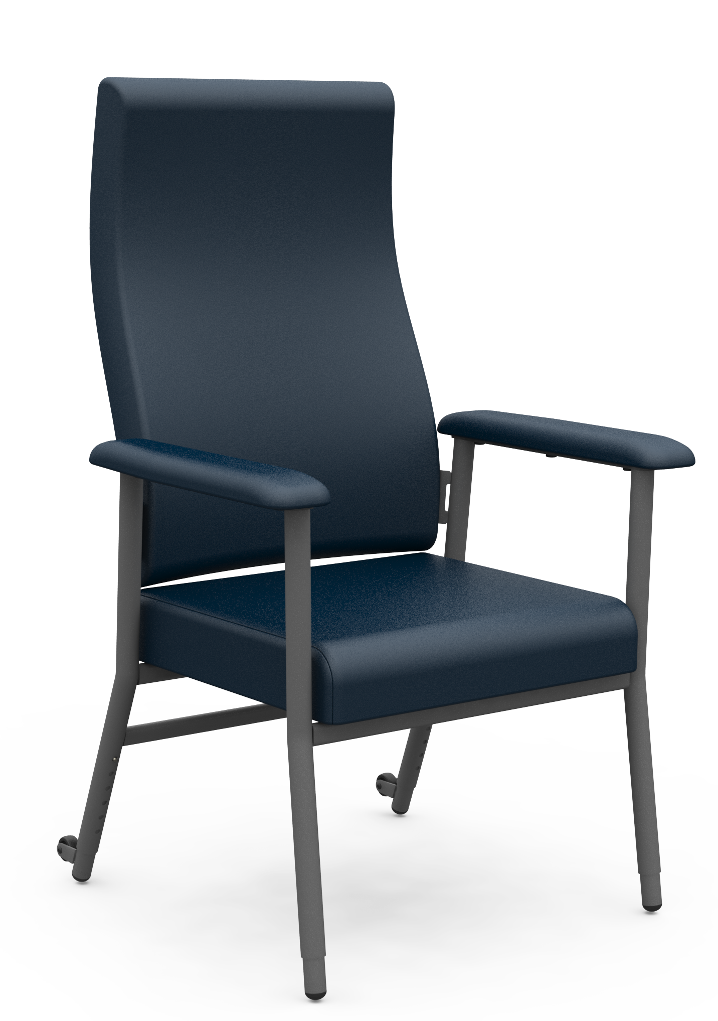 KATIE PLUS HIGH BACK CHAIR MODERN STYLING ADJUSTABLE SEAT HEIGHT, CONTOURED COMFORT BACKREST