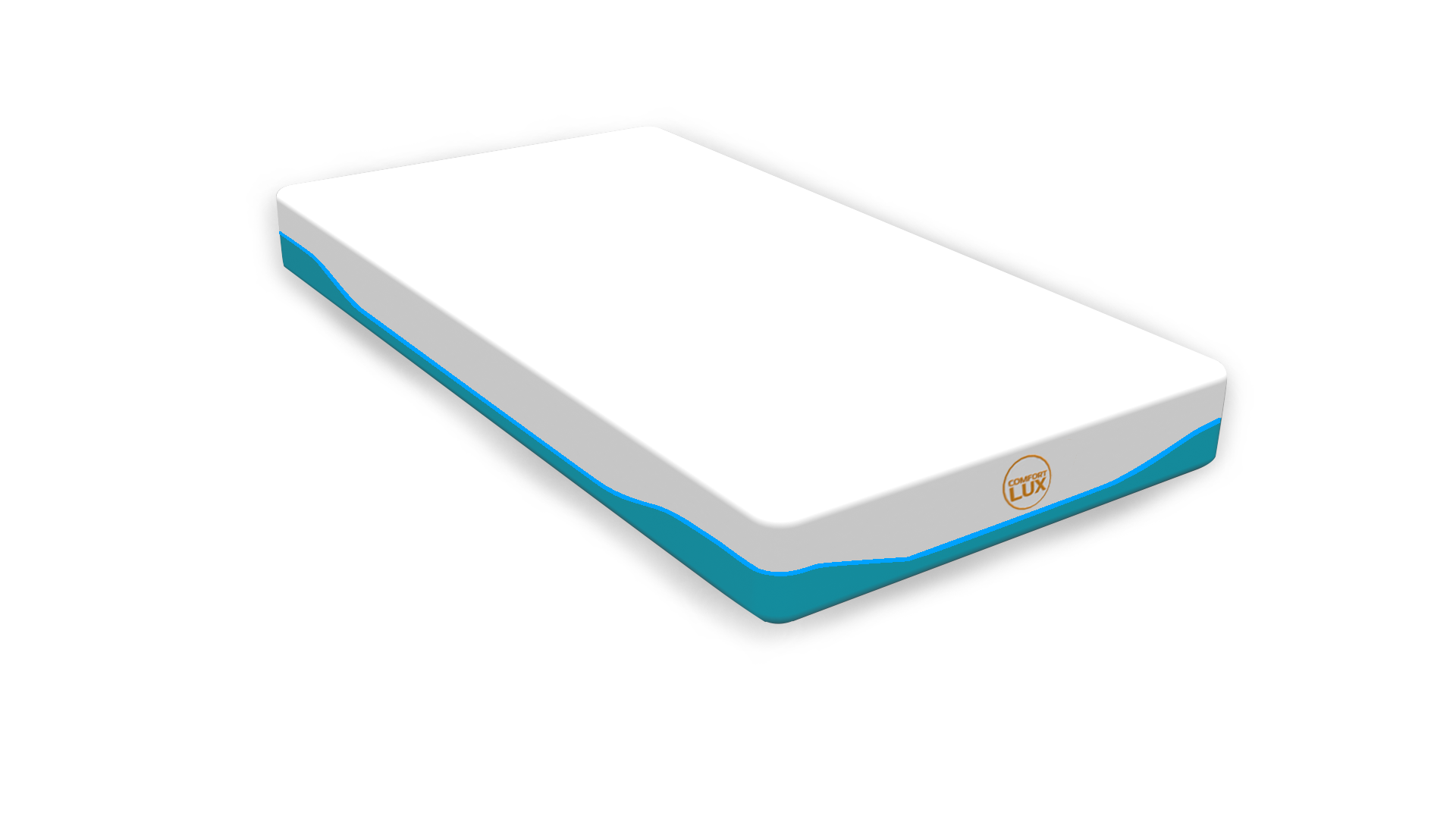 250MM Medium Pressure Care Mattress with Ice Cool Cover. 25cm Memory Foam with 3 types of Memory Foam Inc Gel Infused