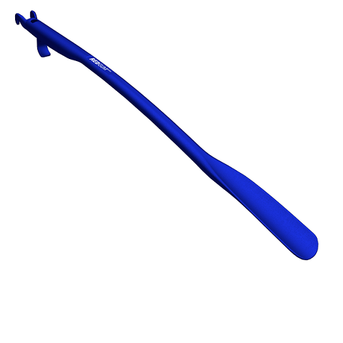 Shoe Horn with Integrated Dressing Stick
