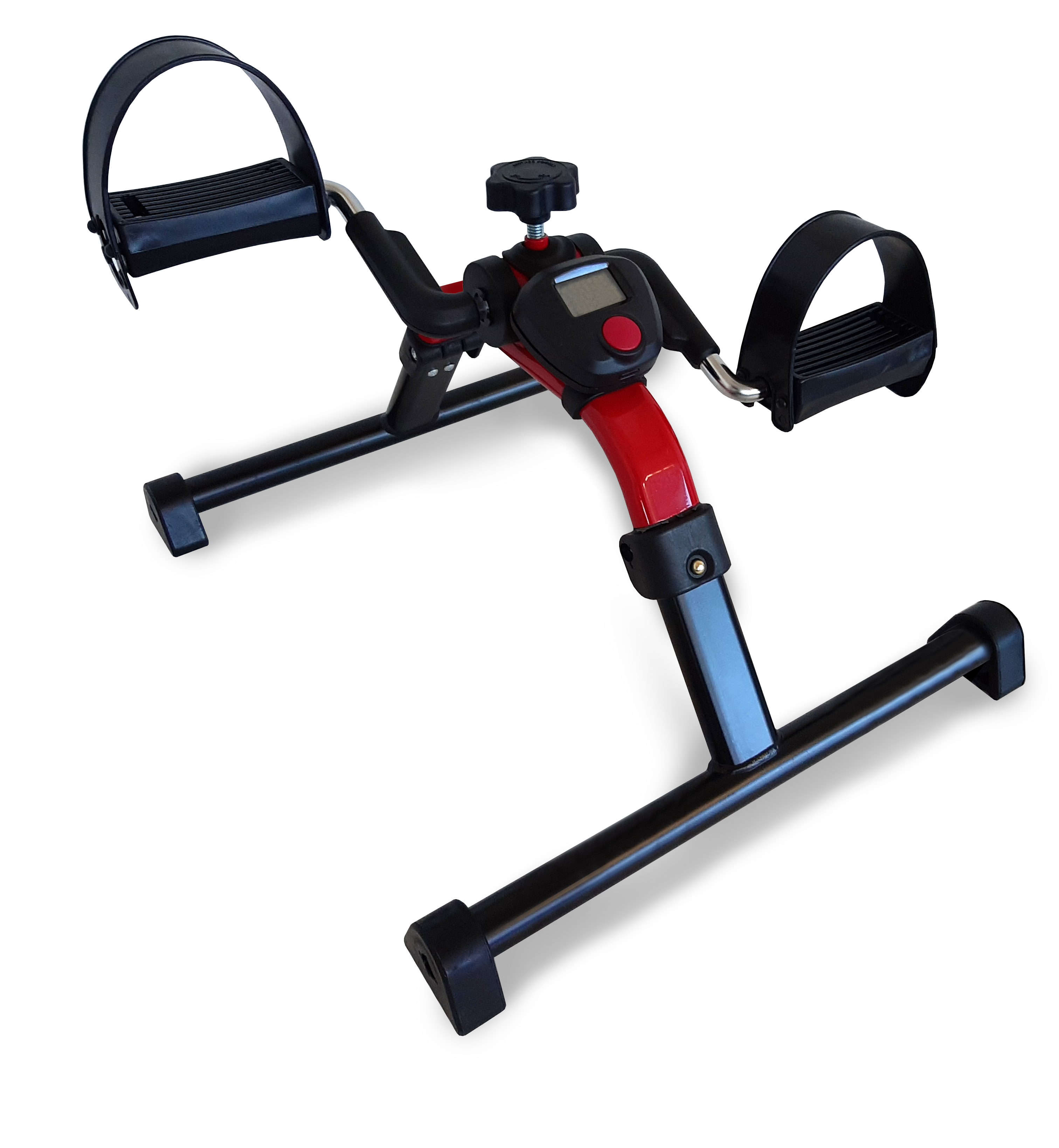 PEDAL EXERCISER THAT FOLDS AND INCLUDES DIGTAIL READOUT