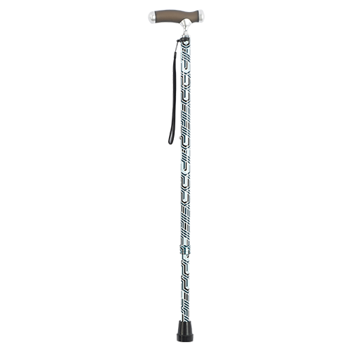 Walking Stick with Silicone Handle